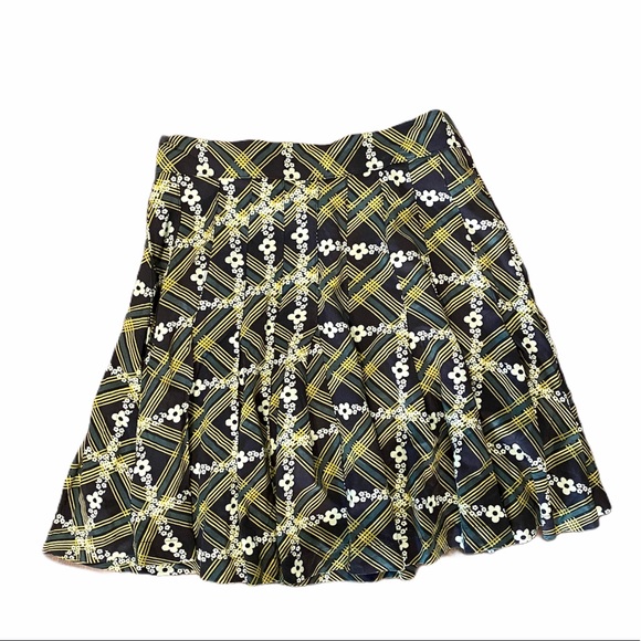 URBAN OUTFITTERS Emerson Print Pleated Mini Skirt - Picture 5 of 11